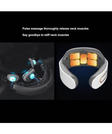 Intelligent Neck Massager - 5 Modes 8 Heating Levels | U-Shaped Portable Electric Pulse Pain Relief - Shop Worldwide! - Buy Online on GoSupps.com