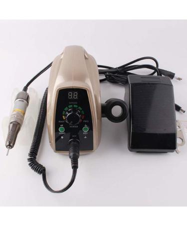 Electric Nail Drill Machine 35000RPM Electric Nail Files Portable Manicure Pedicure Set Kit with 4 Nail Drill Bits and 4 Sanding Bands Kit Nail Buffer Manicure Pedicur