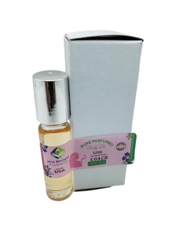 Jane Bernard Perfume Oil No. 5269 Inspired by Coach Type Women's Fragrance Body Oil 10ml (1/3 Oz) Roll-On - Buy Online on GoSupps.com