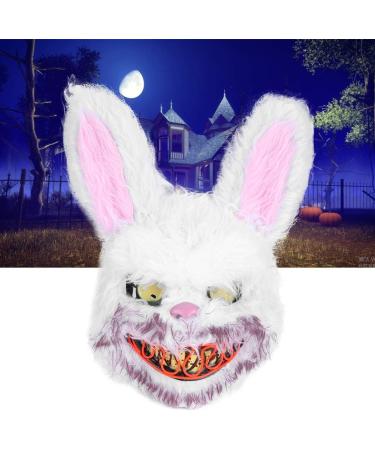 Sunisfa Halloween Cosplay Masks Light Up Rabbit Scary Masks Costume for Festivals Parties Props - Buy Online on GoSupps.com