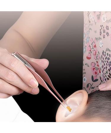 Practical Ear Tweezers & Bright Ear Spoon Set - Essential Pipe Cleaning Tools for Family Health & Travel - Buy Online on GoSupps.com