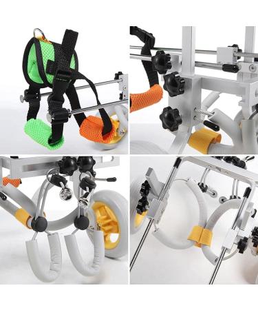 Dog Wheelchair for Hind Legs Rehabilitation Pet Wheelchair for Handicapped Animal Exercise Wheels for Disabled Cat/Dog/Pet (4-9kg) - Buy Online on GoSupps.com