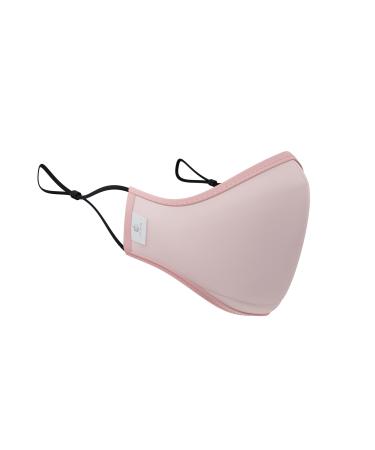 Pro Reusable Face Mask with Patented Breathable Fabric Unisex Cloth Washable 3 Layer Cover with Anti Fogging Nose Wire and Adjustable Ear Straps