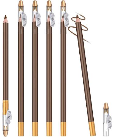  KAYLRE Eyebrow Pencil 5 Colors Waterproof Durable Eyebrow Pencil with Pencil Sharpener Sweat Resistant Too Mua Eyebrow Pencil (Size: Black) - Buy Online on GoSupps.com