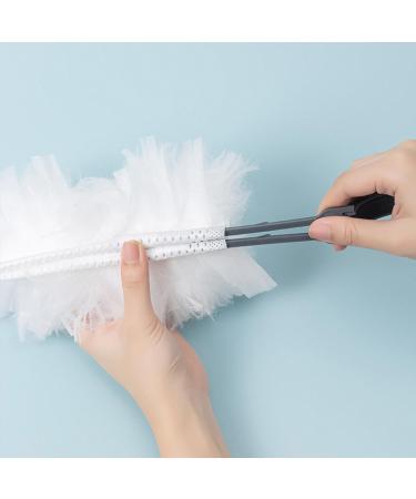 Fovolat Ceiling Fan Duster Portable Washable Duster | Household Cleaning Supplies Electrostatic Duster Feather Brush with 10 Replacement Heads for Window Furniture - Buy Online on GoSupps.com