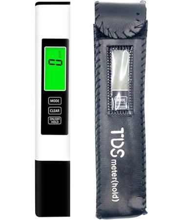 TDS Meter Digital Water Tester - Electronic Water Tester | Accurate Digital Water Tester for Drinking Water Quality Well Swimming Pool White - Buy Online on GoSupps.com
