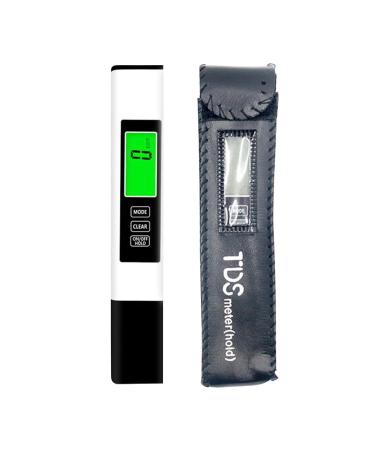 TDS Meter Digital Water Tester | Drinking Water Tester Accurate Digital Water Tester for Drinking Water Quality Well Swimming Pool White