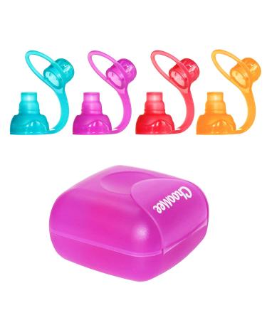 ChooMee SoftSip Food Bag Topper 4 Colors + Purple Case
