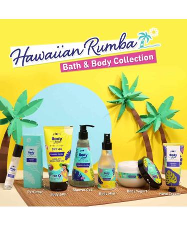 Plu.m BodyLovin Hawaiian Rumba Shower Gel - SLS-Free Body Wash for Soft Skin Aloe-Infused Long Lasting Beachy Fragrance for Men & Women | International Shipping - Buy Online on GoSupps.com
