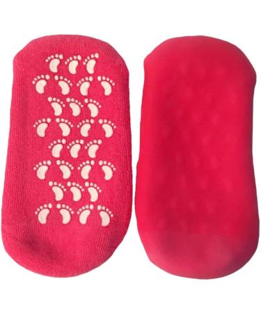 FRCOLOR Gel Heel Sleeves Foot Heel Protector Dry feet Silicone Socks Moisturizing Heel Socks Silicone Heel Socks Moisturizing Toe Socks Gel Ankle Socks Silicone Gel spa Socks Indoor Gloves - Buy Online on GoSupps.com