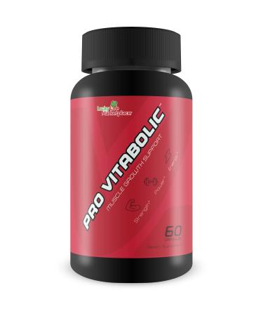 Pro Vitabolic - Muscle Growth Support - Enhance Power Strength Stamina & Energy - Explosive Muscle Pump for Big Gains - Aid Oxygen & Nutrient Delivery to Muscles - L-Arginine & L-Citrulline