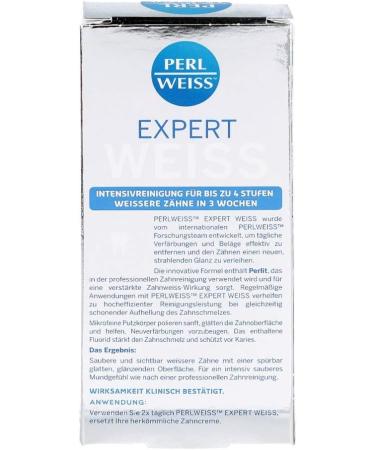 Perlweiss Expert Weiss 50 ml Premium Teeth Whitening Gel for Bright Smiles | Fast International Shipping - Buy Online on GoSupps.com