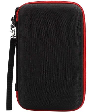 Nylon TPU Electrical Organizer Bag for QP2520 Shaving Tools - Men's Hair Shaver Microphone Storage Case in Black & Green/Red - Buy Online on GoSupps.com