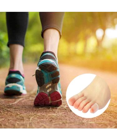 HioIoiH Pinky Gel Toe Sleeves Protectors - 10 Pack for Blister, Corn, Calluses & Bunions Relief - Buy Online on GoSupps.com
