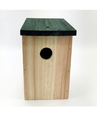 2 x WOODEN WOOD NESTING NEST BOXES BIRD HOUSE SMALL BIRDS BLUE TIT ROBIN SPARROW - Buy Online on GoSupps.com