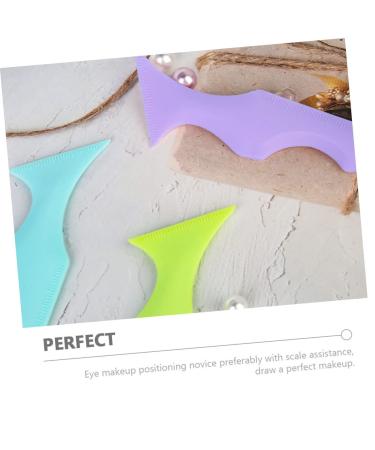 FRCOLOR Silicone Beauty Ruler - 2pcs Eyeliner Stencils & Eye Shadow Stickers | Perfect Makeup Tool for Flawless Eyeliner | International Shipping Available - Buy Online on GoSupps.com