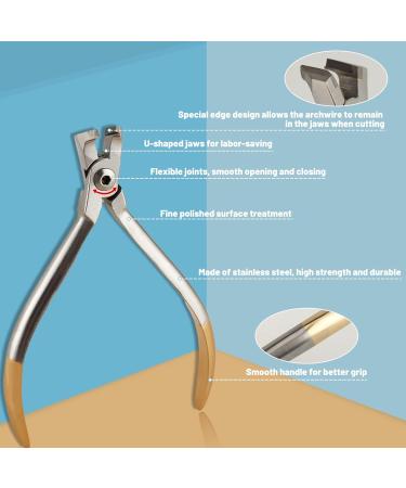 Speedwox Orthodontic Wire Cutters - Stainless Steel Trousers Wire Cutter for Hard & Soft Wire Braces Tools - Buy Online on GoSupps.com