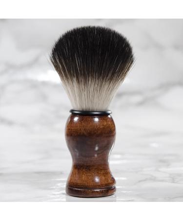 Watera 2X Men's Shaving Brush - Premium Wooden Handle Facial Cleaning Tool | High Quality Pro Salon Razor Brush for Perfect Shaving Experience - Buy Online on GoSupps.com