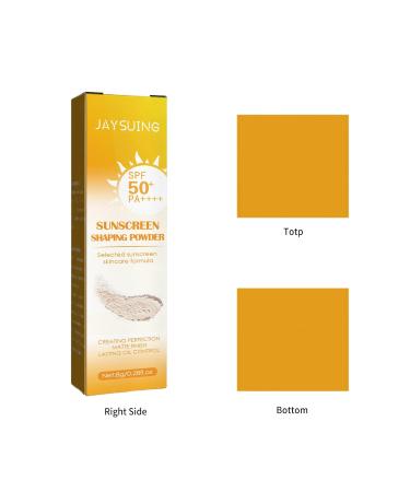 Shop Mineral Powder Sunscreen SPF 50 PA+++ | Lightweight & Breathable Face Sunscreen Brush - Buy Online on GoSupps.com