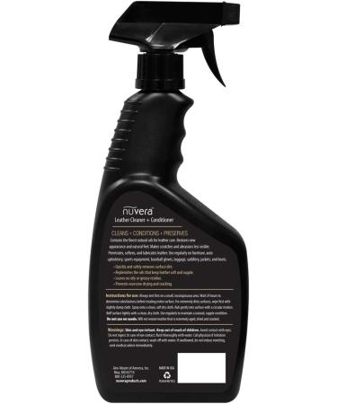 Premium Black Leather Care Cleaner - 24 fl oz | International Shipping Available - Buy Online on GoSupps.com