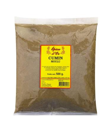 Ground Cumin 500g - Golden Spice, 100% Natural Cumin Powder, No Additives, High Quality, No Preservatives
