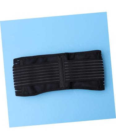 Mobestech Heating Waist Lumbar Support Brace - Thermal Heating Pad for Lower Back Pain Relief | Adjustable Waist Belt & Back Support - Keep Warm & Comfortable (M Black - Buy Online on GoSupps.com
