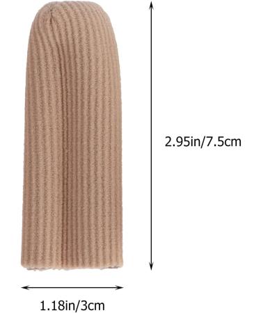 FRCOLOR S Toe Sleeves 2 Pairs - Sports Hammertoes & Calluses Protector Caps for Outdoor Activities - Nylon & Silicone Toe Tubes for Pain Relief - Buy Online on GoSupps.com