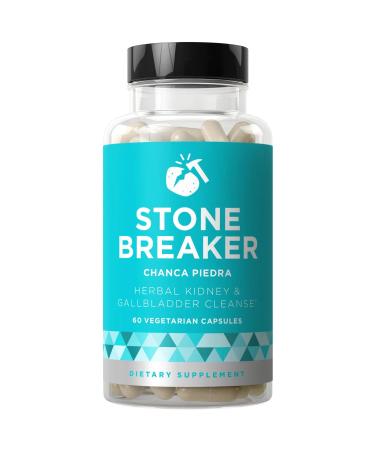 ikj Chanca Piedra - Natural Kidney Cleanse & Gallbladder Formula - Detoxify Urinary Tract Flush Impurities Clear System - Hydrangea & Celery Seed Extract - 60 Vegetarian Soft Capsules