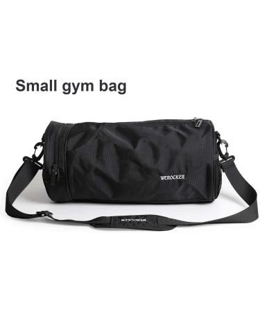 Black Sports Gym Bag for Men and Women - X-Small/Small Workout Bag - Buy Online on GoSupps.com