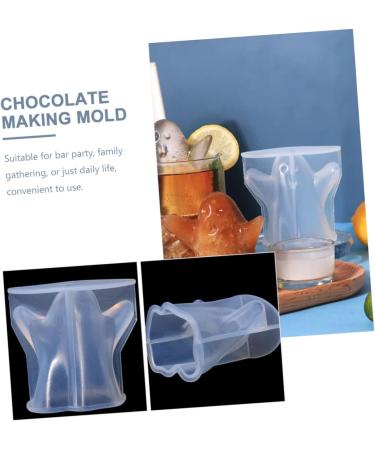 ABOOFAN 2pcs Ghost Silicone Mold Ice Maker Machine Candle Wax for Candle Making Silicone Ice Maker Cake Puck - Buy Online on GoSupps.com