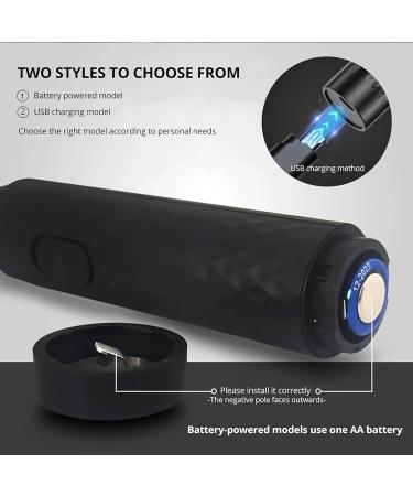 OUSIKA Electric Nose Hair Trimmer - USB Rechargeable Mini Waterproof Hair Remover for Men & Women - Best Nose Hair Scissors for Precise Grooming - Buy Online on GoSupps.com