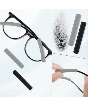 Tyqour 4 Pairs Silicone Glasses Brackets & Ear Pads - Anti-Slip Soft Elastic Holder for Sunglasses & Reading Glasses - Buy Online on GoSupps.com
