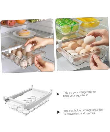 Holibanna Drawer Egg Crisper Eggs Fridge Egg Carrier Plastic Storage Organizer Storage Box Household re-usable - Buy Online on GoSupps.com