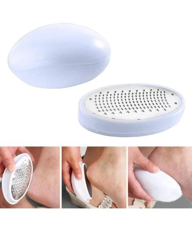 iPobie 2 Pcs Foot Massager Egg Shape Foot File Dry Hard Skin Remover Pain Relief Beauty Healthcare Massage - Buy Online on GoSupps.com