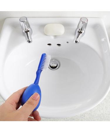 Healeved 3pcs Portable Tooth Cleaning Brushes - Durable Plastic Prison Toothbrushes for Effective Oral Care - Buy Online on GoSupps.com