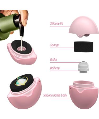 Refillable Roll-On Sunscreen Applicator | Portable Sun Lotion Brush | BPA Free 2-in-1 Sun Cream Roller (Green) - Shop Now - Buy Online on GoSupps.com