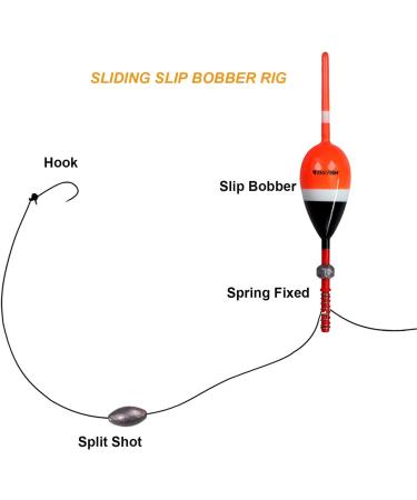 THKFISH Balsa Wood Fishing Floats and Bobbers Set - 5pcs Crappie, Panfish, Walleye Bobber Pack - Buy Online on GoSupps.com