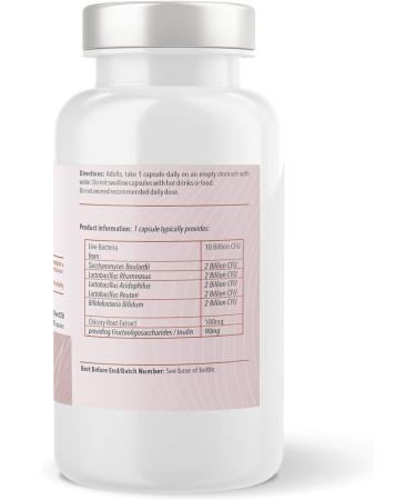 Urika Bio-Balance Vaginal Gut Bacteria Support - 60 Capsules for Women - Candida Yeast & Urinary Health - Buy Online on GoSupps.com