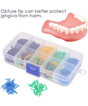 800 Plastic Tooth Wedges - 4 Sizes for Dental Restoration | Disposable Tooth Spacers & Matricile Wedges - Buy Online on GoSupps.com