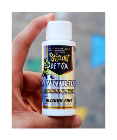 Stinger Detox Mouthwash 2oz - Powerful Oral Cleanser (1 Pack) - Buy Online on GoSupps.com
