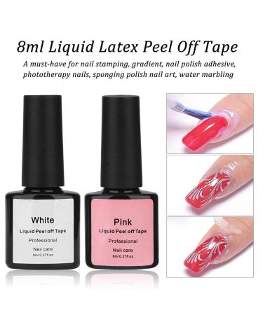 TopDirect Nail Stamping Gel Polish Kit - 8 Colors + 4 Templates + Stamper with Scrapers - Nail Art Manicure Tool Set (Pack of 8) - Buy Online on GoSupps.com