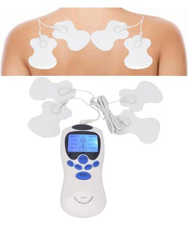 Electric Neck Massager for Pain Relief - TENS Stimulation Device with 4 Electrode Pads - Buy Online on GoSupps.com