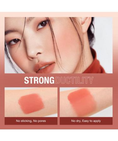  Beliky Girl 6-Color Lipstick Blush Balm 3-in-1 Eye Lip & Lip Gloss Waterproof Lightweight Blush Balm Cream for Women (#03) - Buy Online on GoSupps.com