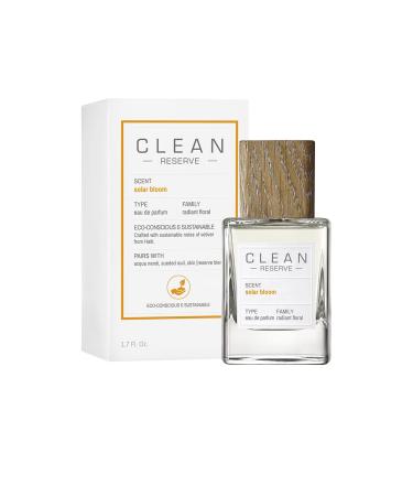CLEAN RESERVE Solar Bloom Eau de Parfum Eco-Conscious & Sustainable Spray Fragrance Vegan Phthalate-Free & Paraben-Free 1.69 Fl Oz (Pack of 1) - Buy Online on GoSupps.com