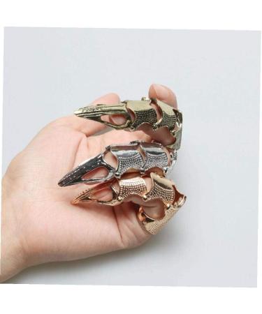 Bendable Joint Nail Ring | Gothic Punk Hinge Full Finger Armor Jewelry | International Shipping - Buy Online on GoSupps.com