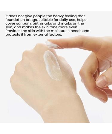 Moisturizing Tone-Up Cream Deep Hydration Makeup Cream Instant Coverage for Dull Skin Smooth Skin Texture Moisture Toning Light Cream for All Skin Types 30ml - Buy Online on GoSupps.com