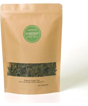  GOARTEA GOARTEA 250g (8.8 Oz) West Lake Xihu Long Jing Longjing Th Vert Dragon Well Spring Loose Leaf Chinese Dragonwell Green Tea - Buy Online on GoSupps.com