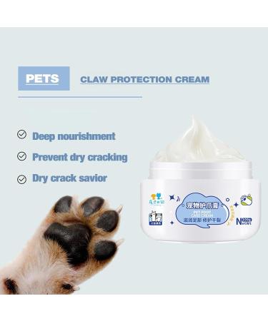 Idezek Dog Paw Cream Moisturizer Dog Paw Cream - 100g Dog Foot Balm Moisturizing for Paws Paw Soother Moisturizing Repair Cream for Dogs - Buy Online on GoSupps.com
