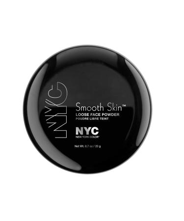 N.Y.C. New York Color Smooth Skin Loose Face Powder  Translucent  0.7 Ounce