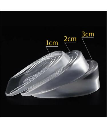 Height Increase Insoles for Men - 1 3cm Silicone Gel Shoe Inserts for Elevation and Comfort - Portable Lift Up Accessories - Buy Online on GoSupps.com